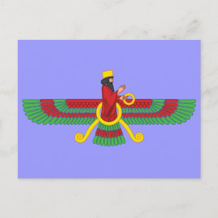 Faravahar-symbool Briefkaart