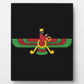 Faravahar-symbool Fotoplaat (Voorkant)
