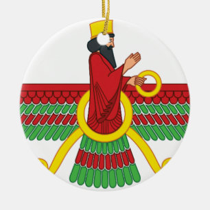 Faravahar-symbool Keramisch Ornament