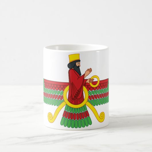 Faravahar-symbool Koffiemok (Center)
