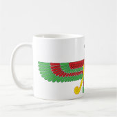 Faravahar-symbool Koffiemok (Links)