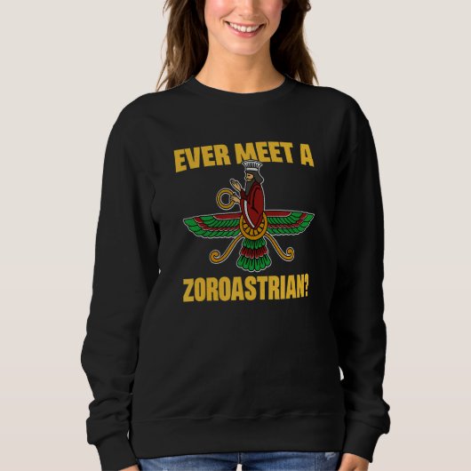 Faravahar Zoroastrianism Zarathustra Symbol philos Trui (Voorkant)
