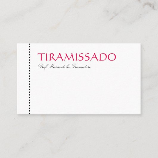 Farbe und Linie Visitekaartje (Voorkant)