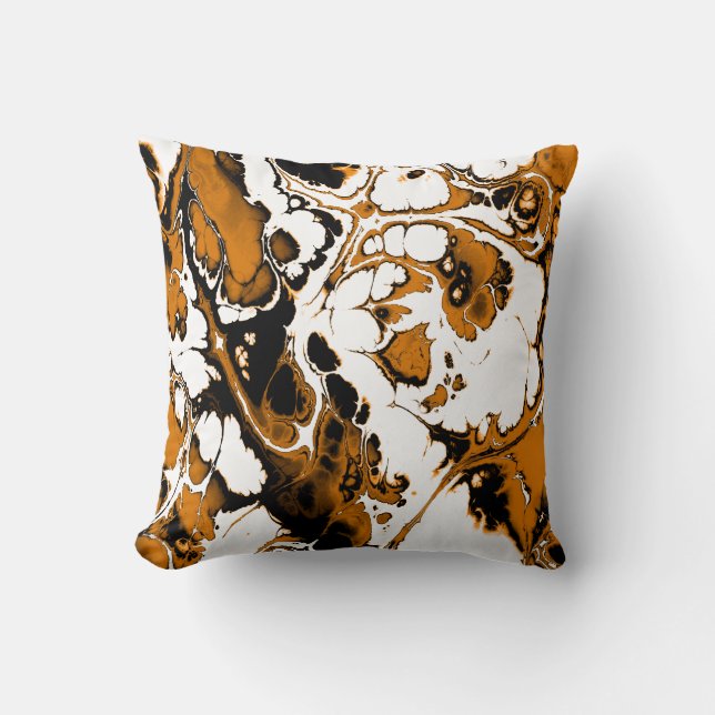 Farben Rausch, braun Kussen (Voorkant)