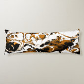 Farben Rausch, braun Lichaamskussen (Voorkant)