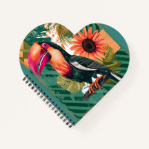 Farbenfroher Tukan im Dschungel