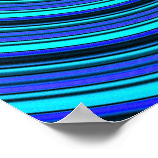 Farbenstrudel Poster (Hoek)