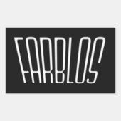 Farblos sticker (Voorkant)