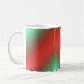 Farbverlauf colored bunt Kaffe bunte Kaffeetasse Koffiemok (Links)