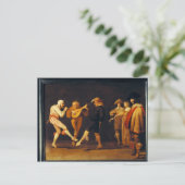 Farce Actors Dancing Briefkaart (Staand voorkant)