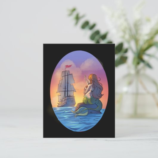 Fare Thee Well and Safe Return Briefkaart (Staand voorkant)