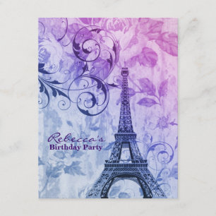 Farele eiffel tower Paris Kaart