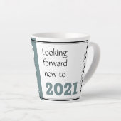 FAREWELL 2020 | Vooruitblik 2021 | Nieuw jaar Latte Mok (Rechterhoek)