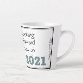 FAREWELL 2020 | Vooruitblik 2021 | Nieuw jaar Latte Mok (Rechts)