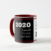 FAREWELL 2020 | Vooruitblik 2021 | Nieuw jaar Mok (Voorkant links)