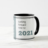 FAREWELL 2020 | Vooruitblik 2021 | Nieuw jaar Mok (Voorkant rechts)
