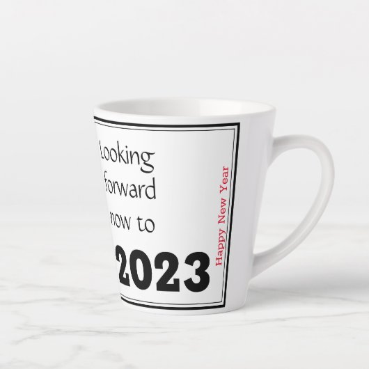 FAREWELL 2020 | Vooruitzending 2021 | Nieuwjaar RE Latte Mok (Rechts)