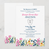 Farewell - Aangepaste Waterverf ventilator militai Kaart (Voorkant / Achterkant)