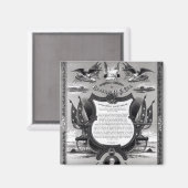 Farewell Adres van Generaal Robert E. Lee Magneet (Voorkant / Achterkant)