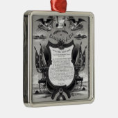 Farewell Adres van generaal Robert E. Lee Metalen Ornament (Rechts)