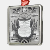 Farewell Adres van generaal Robert E. Lee Metalen Ornament (Links)