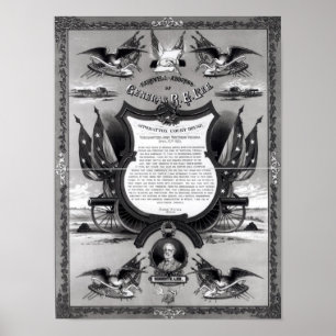 Farewell Adres van Generaal Robert E. Lee Poster