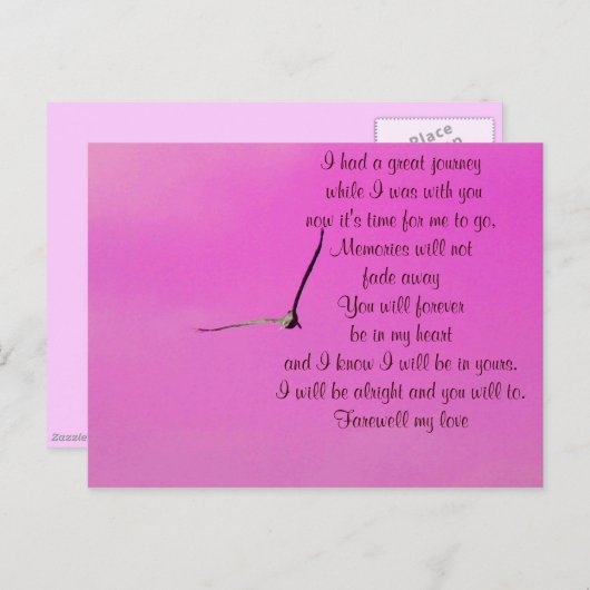 Farewell_ Briefkaart (Voorkant / Achterkant)