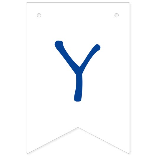 Farewell bunting banner (Eerste vlag)