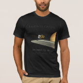Farewell Cassini Einde missie - T-shirt (Voorkant)