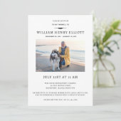 Farewell Funeral Service: viering van Life Photo F Kaart (Staand voorkant)