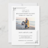 Farewell Funeral Service: viering van Life Photo F Kaart (Voorkant)