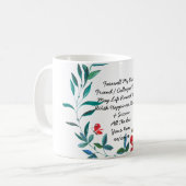 Farewell Gift Colleague Friend Boss Personalized 2 Koffiemok (Voorkant links)