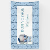 Farewell Goodbye Sailor Anchor Party Banner (Verticaal)