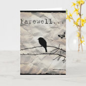 Farewell-kaart Kaart (Gele Bloem)