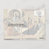 Farewell Mary van de apostelen van Duccio Briefkaart (Achterkant)