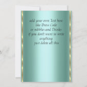 Farewell Party Invitation Card Goede dag Kaart (Achterkant)