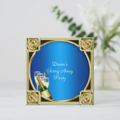 Farewell Party Invitation Card Goede dag Kaart (Staand voorkant)