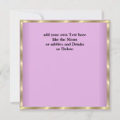 Farewell Party Invitation good bye Pink Kaart (Achterkant)