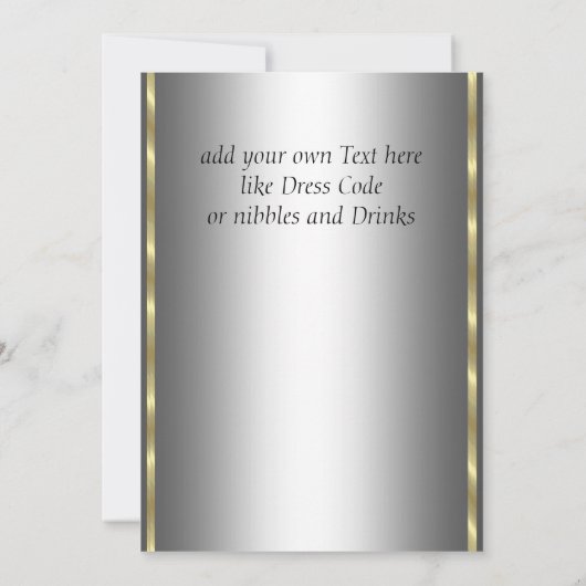 Farewell Party Invitation Kaart (Achterkant)