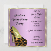 Farewell Party Invitation Kaart afscheid (Voorkant)