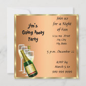 Farewell Party Invitation Kaart afscheid (Voorkant)