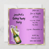 Farewell Party Invitation Kaart afscheid (Voorkant)