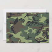 Farewell Soldier Party nodigt uit Kaart (Achterkant)