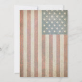 Farewell Soldier Party nodigt uit Kaart (Achterkant)