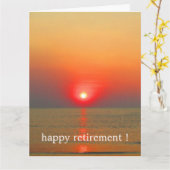 Farewell Sunset Big Kaart (Gele Bloem)