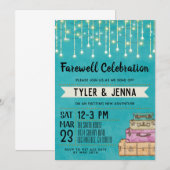 Farewell weggaat uitnodiging (Voorkant / Achterkant)