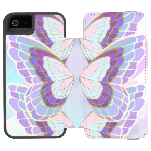 farfalla elegante incipio iPhone portemonnee hoesje (Agenda Open)