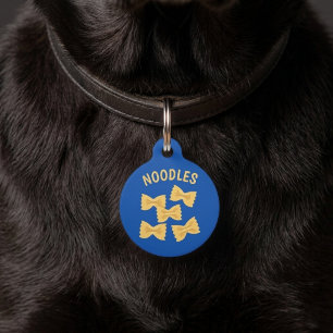 Farfalle Strik pasta huisdier ID-tag katten honden Huisdierpenning