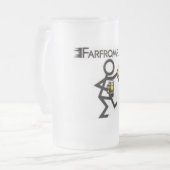 farfrompüken matglas bierpul (Voorkant links)