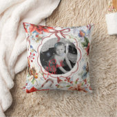 Färglös julfoto-dekorativ fyllning kudde kussen (Deken)